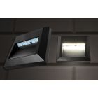 Eterna SLICESQ Black IP65 Rated Slim Square LED Surface Fitting
