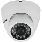 White 3.1MP 1080p HD Hybrid IP65 Rated Outdoor Dome Security Camera