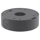 Grey Fixed Lens Dome Security Camera Base