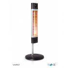 Veito CH1800XE Black Low Input 1.8kw Carbon Ribbon Infrared Heater