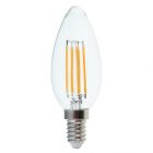 4 watt SES-E14mm Dimmable LED Filament Candle For Wall Lights and Chandeliers