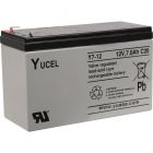 Yuasa Y7-12 Yucel 7AH Sealed 12 volt Lead Acid Battery
