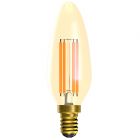 BELL 01454 4 watt SES-E14mm Dimmable Vintage Amber LED Candle