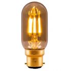 Bell 01438 4 watt BC-B22mm Vintage Tubular Amber LED Light Bulb