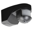 Black IP55 Rated 180 Degree Professional Outdoor PIR Motion Sensor