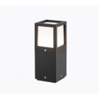 Knightsbridge OL01P IP54 E27 Black LED Outdoor Pedestal
