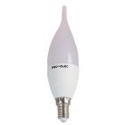 3.5 watt SES-E14mm Pointed Tip LED Chandelier Candle Light Bulb