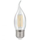 Crompton 12158 5w ES-E27mm Dimmable LED Bent-Tip Clear Filament Candle