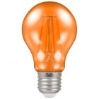 Crompton 13704 4.5 watt ES-E27mm Orange Harlequin LED GLS Light Bulb