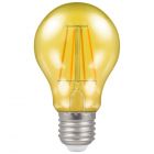 Crompton 13803 4.5 watt ES-E27mm Yellow Harlequin LED GLS Light Bulb