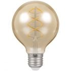 Crompton 6621 6 watt ES-E27mm Screw Cap G80 Gold Tint Dimmable LED Globe Bulb