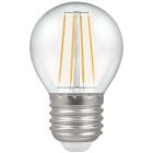 Crompton 7239 5 watt ES-E257mm Clear Dimmable Filament LED Golfball Light Bulb