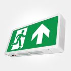 Eterna EXIT3MLISO 4 watt LED Maintained Emergency Exit Box Sign ISO 7010 Up Arrow