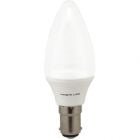 Integral 95-10-59 3.5 watt SBC-B15mm Frosted LED Candle Bulb