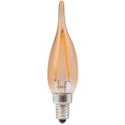 Girard Sudron 711620 1 watt MES-E10mm Amber Pointed Tip LED Candle