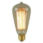 40 watt ES-E27mm Trillion Antique Gold Lantern Light Bulb