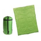 Double Sleeping Bag Coloured In Green
