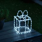 IP44 30cm LED Gift Box with 120 Cool White Lights