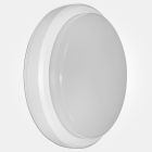 Eterna KCAS8WHFL Cassi IP54 8W White Circular LED Ceiling/Wall Light With Full Diffuser