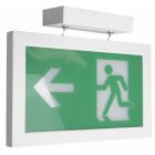 Megaman TEMPUS Emergency 3.5 watt Suspended LED Exit Sign - Non-Maintained
