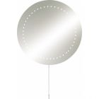 Round LED Bathroom Mirror - 12 watt Cool White LEDs