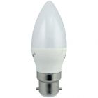 5 watt BC-B22mm Warm White Opal LED Candle - 40w Replacement