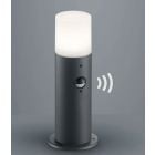 Hoosic Small Outdoor Post Light With PIR Sensor
