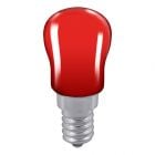 15 watt SES-E14 Red Coloured Pygmy Light Bulb
