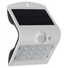 Robus RSO240P-01 SOL White 1.5 watt Solar Powered Outdoor LED Wall Light With PIR Sensor