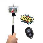 Global Gizmos Deluxe Selfie Stick With Bluetooth Technology
