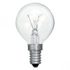 100x 25 watt SES-E14mm Incandescent Clear Golfball Light Bulb