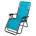 Turquoise Texteline Zero Gravity Chair