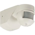 White IP55 Rated 180 Degree Professional Outdoor PIR Motion Sensor