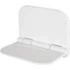 Easy Clean White Folding Shower Seat