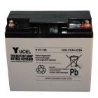 Yuasa Y17-12i Yucel 17AH Sealed 12 volt Lead Acid Battery With Screw Terminals