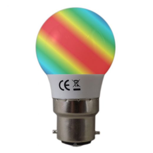Coloured LED Light Bulbs